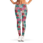 Yarn Balls Pattern Print Women's Leggings