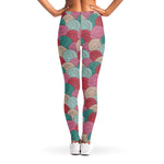 Yarn Balls Pattern Print Women's Leggings