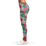 Yarn Balls Pattern Print Women's Leggings