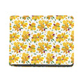 Yellow Alstroemeria Pattern Print Bifold Wallet
