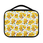 Yellow Alstroemeria Pattern Print Classic Bible Case