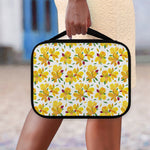 Yellow Alstroemeria Pattern Print Classic Bible Case
