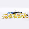 Yellow Alstroemeria Pattern Print Sports Towel