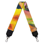 Yellow Alstroemeria Print Bag Strap