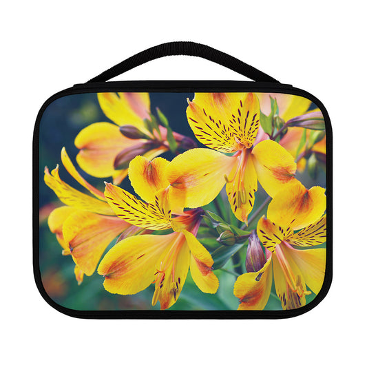 Yellow Alstroemeria Print Classic Bible Case