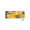 Yellow Alstroemeria Print Extended Mouse Pad