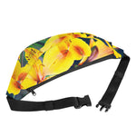 Yellow Alstroemeria Print Fanny Pack