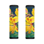 Yellow Alstroemeria Print Handle Covers