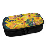 Yellow Alstroemeria Print Insulin Cooler Travel Case