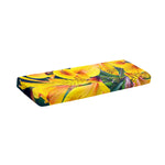Yellow Alstroemeria Print Piano Keyboard Cover