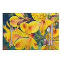 Yellow Alstroemeria Print Placemat