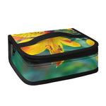 Yellow Alstroemeria Print Small Lunch Bag