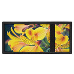Yellow Alstroemeria Print Trifold Wallet