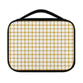Yellow And Beige Tattersall Print Classic Bible Case