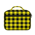 Yellow And Black Buffalo Check Print Briefcase Bible Bag