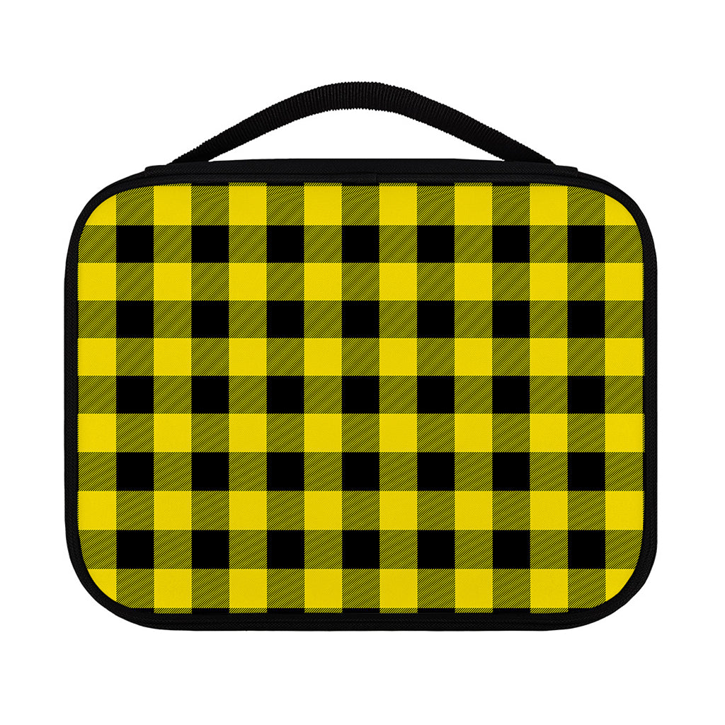 Yellow And Black Buffalo Check Print Classic Bible Case