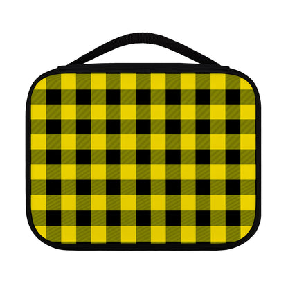 Yellow And Black Buffalo Check Print Classic Bible Case