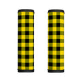 Yellow And Black Buffalo Check Print Handle Covers