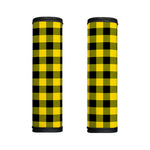 Yellow And Black Buffalo Check Print Handle Covers