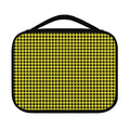 Yellow And Black Check Pattern Print Classic Bible Case