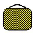 Yellow And Black Checkered Pattern Print Classic Bible Case