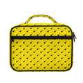 Yellow And Black Dart Pattern Print Briefcase Bible Bag