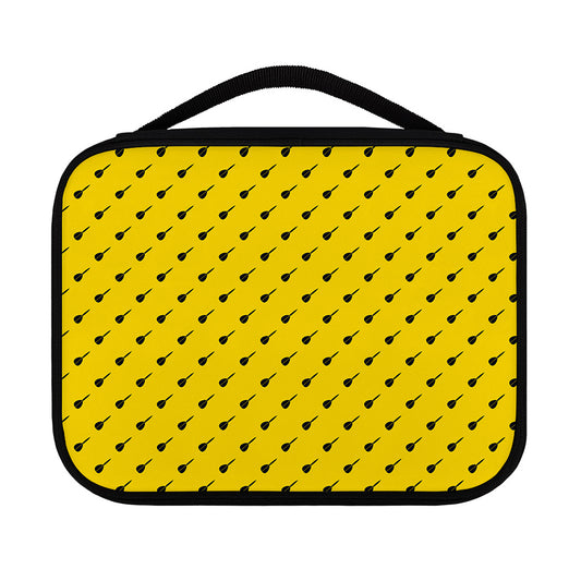 Yellow And Black Dart Pattern Print Classic Bible Case