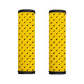 Yellow And Black Dart Pattern Print Handle Covers