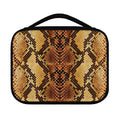 Yellow And Brown Snakeskin Print Classic Bible Case