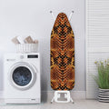 Yellow And Brown Snakeskin Print Ironing Board Cover