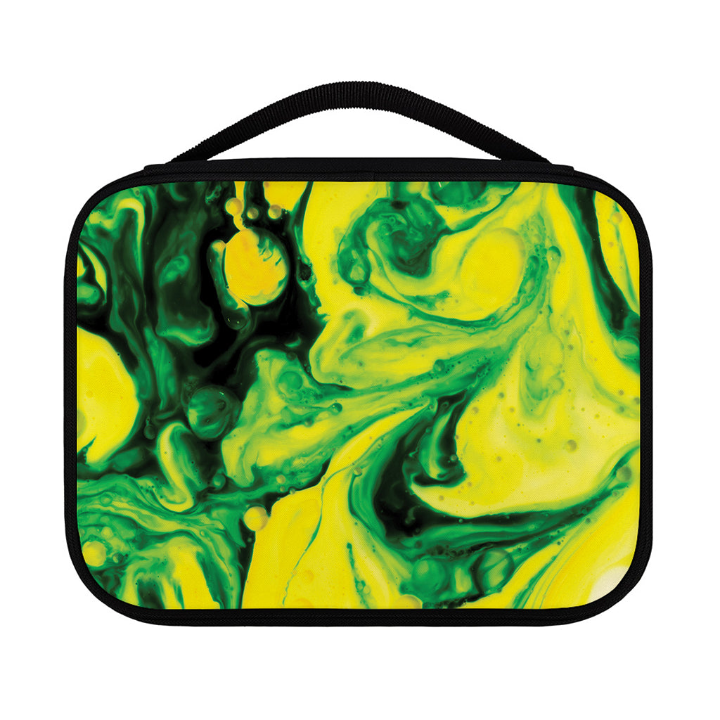 Yellow And Green Acid Melt Print Classic Bible Case