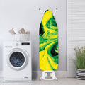 Yellow And Green Acid Melt Print Ironing Board Cover