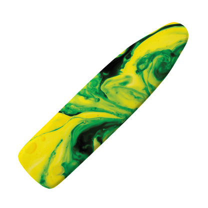 Yellow And Green Acid Melt Print Ironing Board Cover