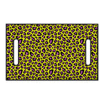 Yellow And Purple Leopard Pattern Print Golf Cart Seat Cover