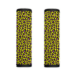 Yellow And Purple Leopard Pattern Print Handle Covers