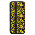 Yellow And Purple Leopard Pattern Print Refrigerator Handle Covers