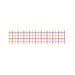 Yellow And Purple Tattersall Print Bed Runner