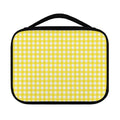 Yellow And White Check Pattern Print Classic Bible Case