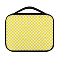 Yellow And White Checkered Pattern Print Classic Bible Case