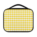 Yellow And White Gingham Pattern Print Classic Bible Case