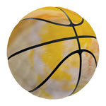Yellow And White Python Snake Print Basketball