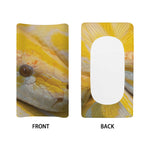 Yellow And White Python Snake Print Changing Pad Cover