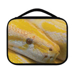 Yellow And White Python Snake Print Classic Bible Case
