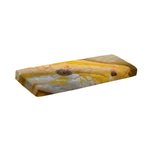 Yellow And White Python Snake Print Piano Keyboard Cover
