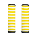 Yellow And White Striped Pattern Print Handle Covers
