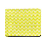 Yellow And White Zigzag Pattern Print Bifold Wallet