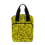 Yellow Banana Pattern Print Bible Tote Bag