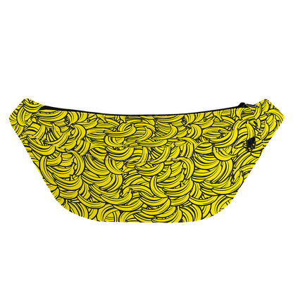 Yellow Banana Pattern Print Fanny Pack
