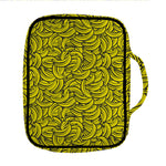 Yellow Banana Pattern Print Front Pocket Bible Bag