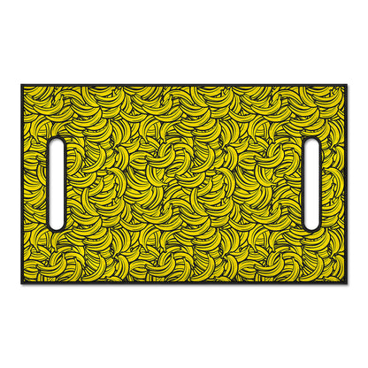 Yellow Banana Pattern Print Golf Cart Seat Cover
